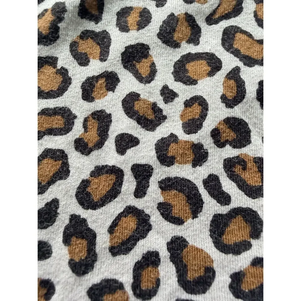 Old Navy Cheetah Jungle Leopard Print Short Sleeve Girl’s Dress - XS 5